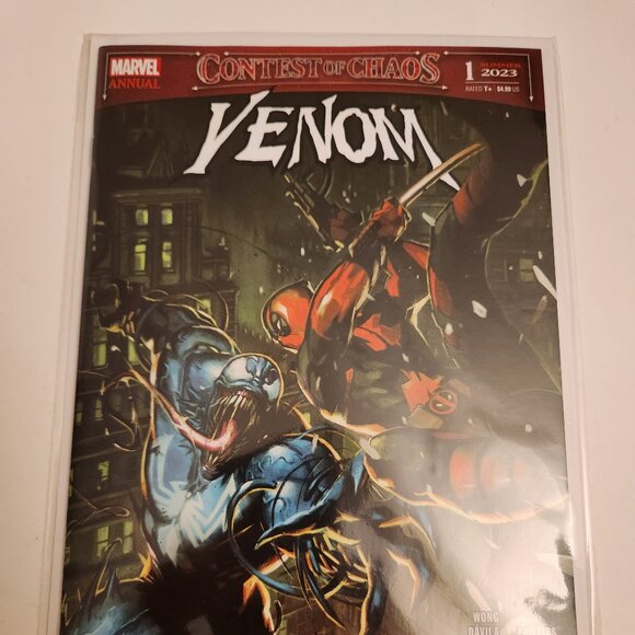 Venom Annual #1A (2023) Marvel Comics, Ben Harvey Variant Cvr, NM - Picture 13 of 14